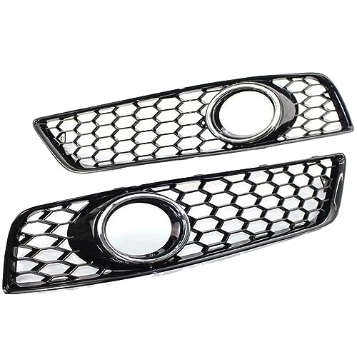 Calandre de phare antibrouillard en nid d'abeille finition chrome pour pare-chocs avant A3 8P