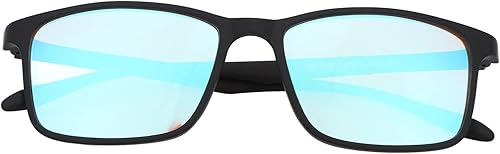 Tbest Ll Colors Tritanopia Deutanopiacolorblind Gafas Prácticas elegantes de alto contraste Colorblind Gafas Prevenir la luz dura en interiores al