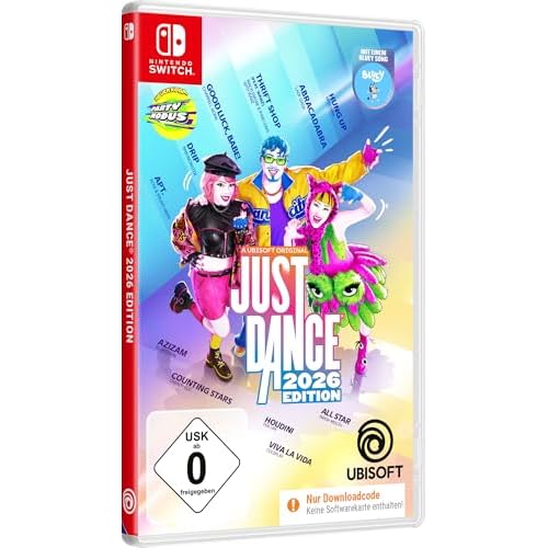 Just Dance 2026 Edition (Code in a box) - [Nintendo Switch] - Spielbar auf Nintendo Switch 2