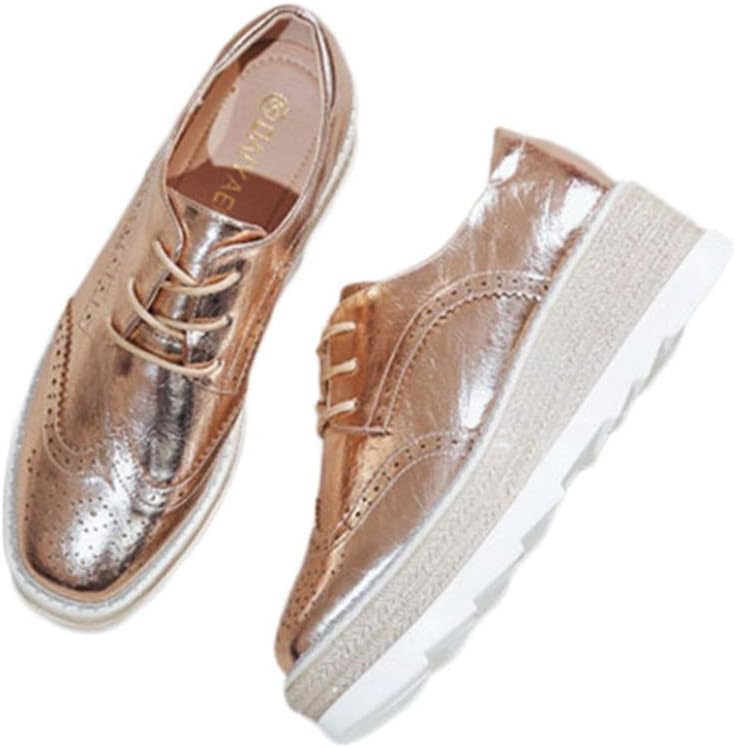 Chaussures Femme Kanna Gold Oxford Platform Burundi Ubuy