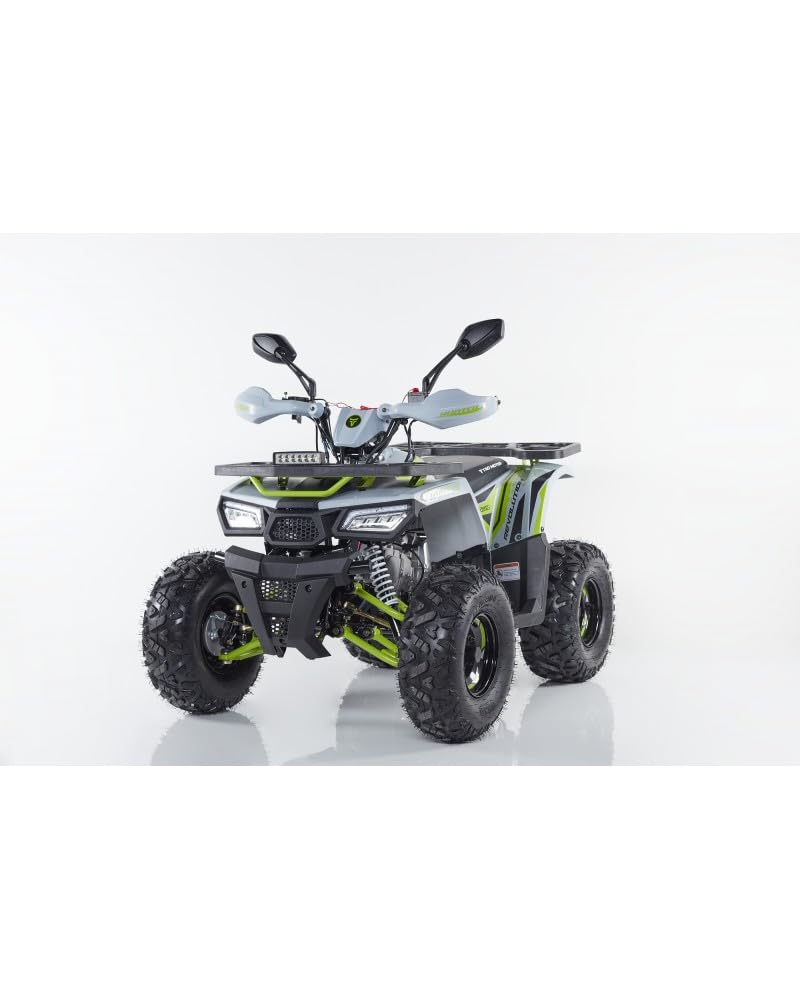 T-MOTO Quad Hunter II 125cc 4T | Benzina Avv. Elettrico Retromarcia Bianco