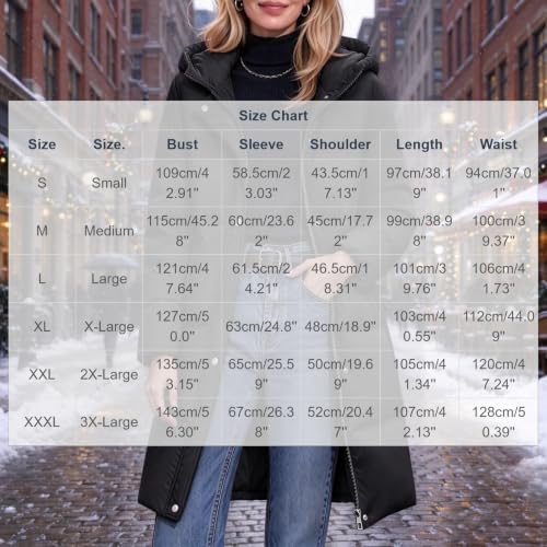 Long Puffer Coat Women 2026 Winter Warm Oversized Quilted Jacket with Hood - image 4