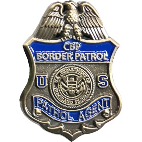 BL1-09B CBP US Border Patrol 6 Piece Historic Through The Years Honor First Lapel pin Set3
