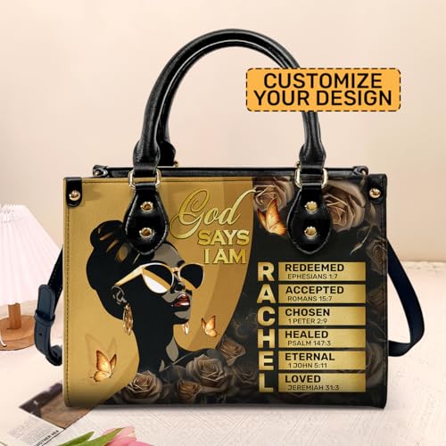 Image of Sistabag Leather Handbag For Black Women - Large Size Leather Totebag - Christmas Gifts For Women, Christmas Purse For Mom