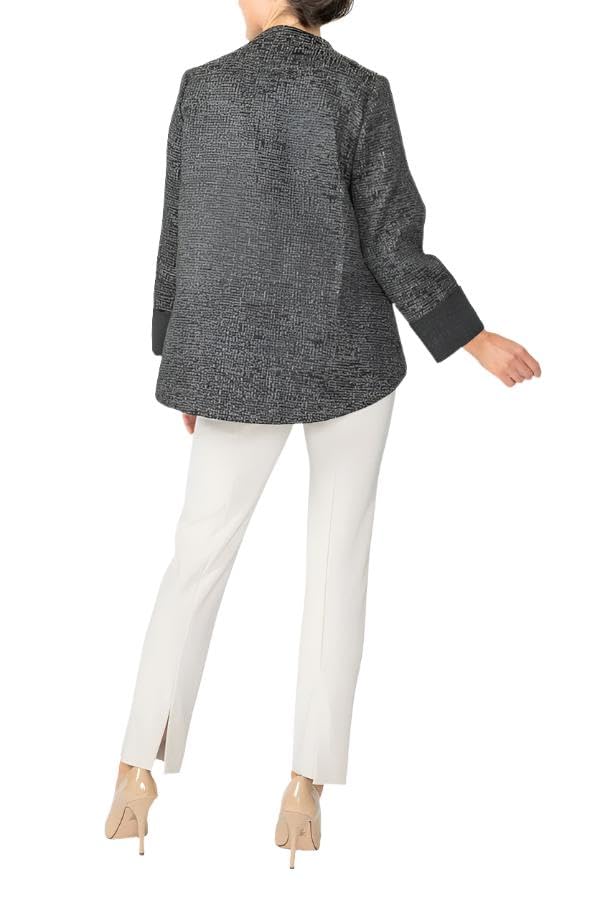 IC Collection Metallic Tweed Jacket Jacket2