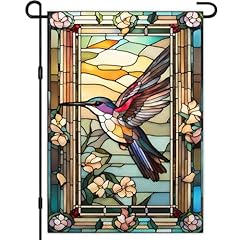 Hummingbird Garden Flag