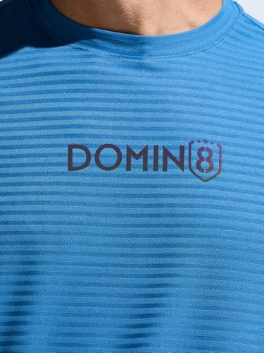 Image of Men's Pintuck T-Shirt with Multi Reflector Logo Print