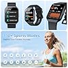 QCOQ® Smart Watch for Men Women Answer/Make Calls, 1.96" HD Fitness Watch with Heart Rate Sleep SpO2 Monitor, Step Counter Fitness Tracker, 110+ Sports Activity Trackers, Smartwatches for Android iOS #3