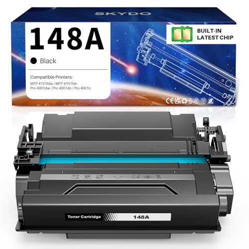 Toner noir 148A haute précision pour imprimante multifonction MFP 4101fdw 4101fdn
