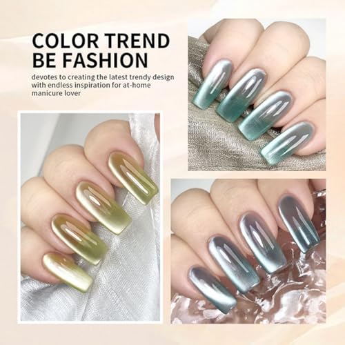 Esmalte gel magnético radiante con efecto de larga duración 4