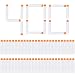 Little Valentine 400 Pcs Dart Refill Pack for Nerf N-Strike Elite Modulus Glow at Dark Bullets - White