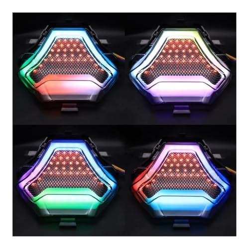 Feu arrière LED moto pour réparer des clignotants cassés de MT07 - 4