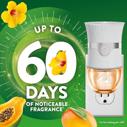 Image of Air Wick Plug in Scented Oil Refill, 7 ct, Hawaii, Air Freshener, Essential Oils