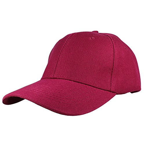 Image of Gelante Plain Baseball Cap Adjustable Back Strap 3 PC