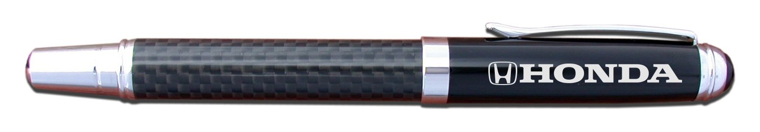 Au-TOMOTIVE GOLD Inc. Roller Ball Pen for Honda Black Carbon - PENR-HON-BC
