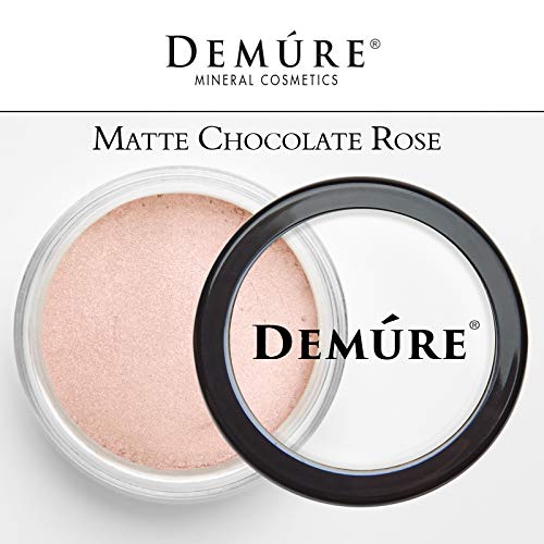 Demure Mineral Make Up (Chocolate Rose) Eye Shadow, Matte Eyeshadow, Loose Powder, Eye Makeup, Professional Makeup #TOP1