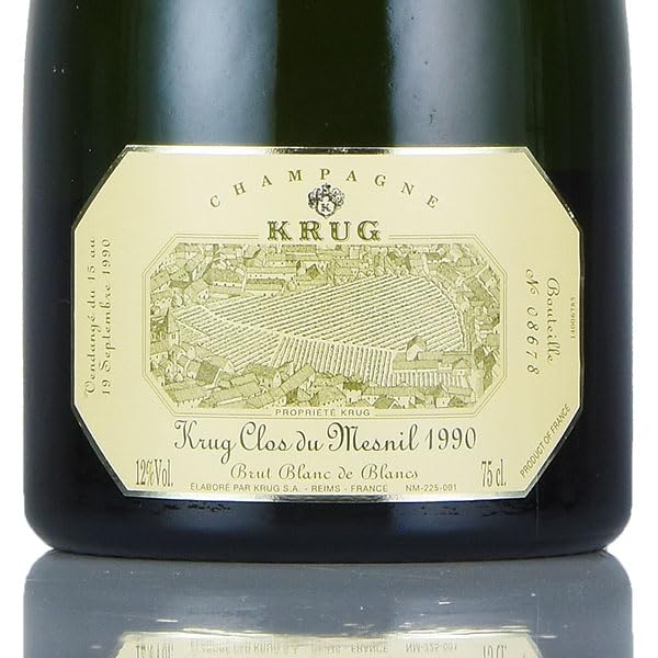 Amazon.co.jp: クリュッグ クロ デュ メニル 1990 クロ ド メニル Krug