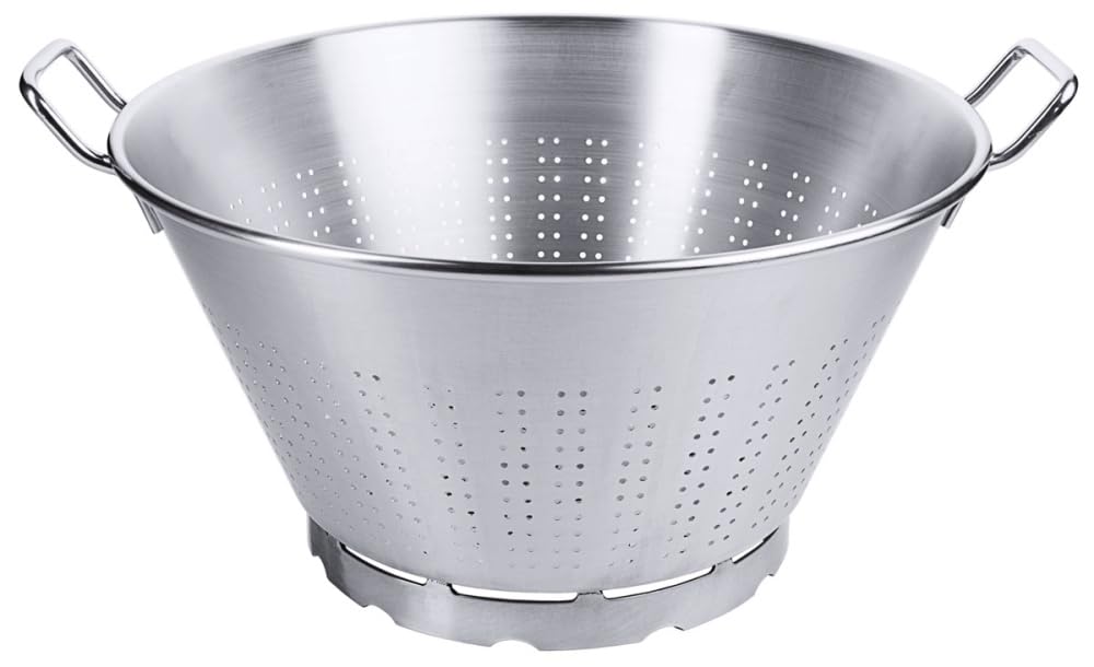 Contacto Edelstahl Abtropfschüssel mit Fuß 40 cm