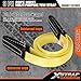 XSTRAP STANDARD Heavy-Duty 4,000 LB Breaking Strength 65 FT Rope Hoist with 2PK 8 FT Lift Sling (Black)