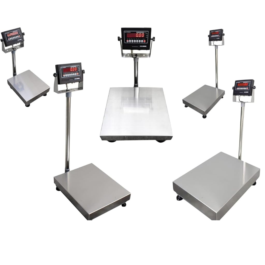 SellEton SL-915-Series NTEP, Legal for Trade Bench Scale with Free Software, Size 24" x 24" Capacity: 1000 lb x 0.2 lb