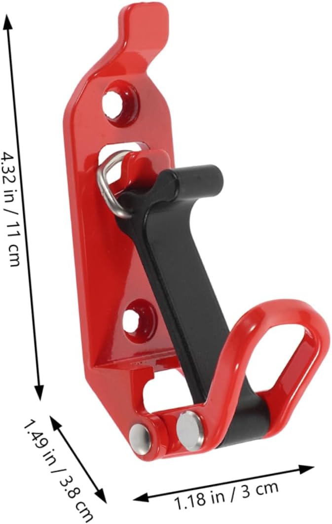 4Pcs Heavy Duty Shovel Holder Mount Bracket for Truck Roof Axe Wall Mounting Brackets for Vehicle Tool Storage Garages and Homes