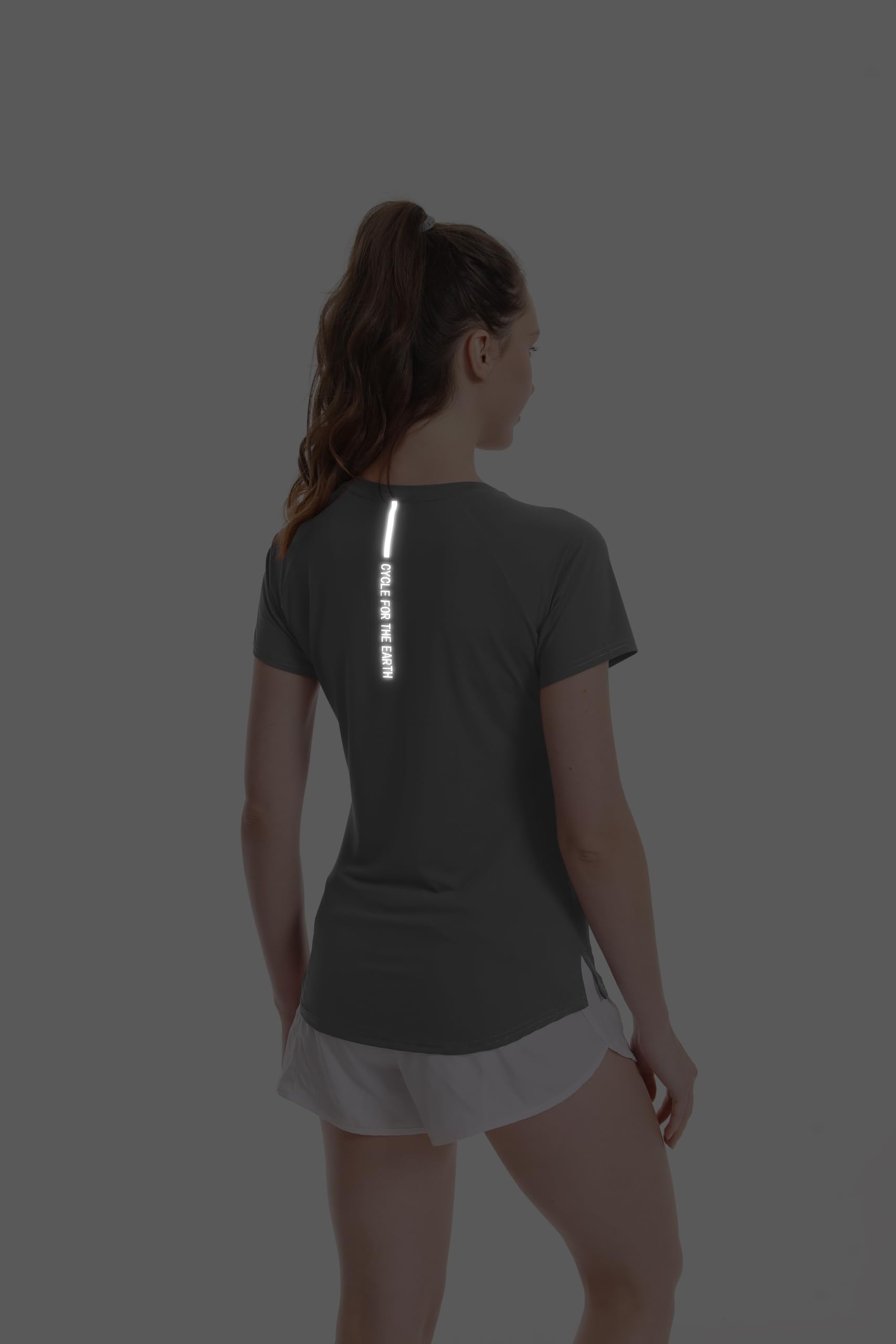 Wulibike Lot de 3 ou 5 t-shirts de sport pour femme à manches courtes, respirant, séchage rapide, UPF50+, fitness, entraînement, course, randonnée, yoga, activités de plein air