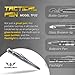 Tactical Pen with Flashlight – Multitool EDC Pen with Glass Breaker & Bottle Opener, Gift for Men & Women, Stocking Stuffer or Father’s Day Gadget