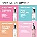 Revlon Face Primer, PhotoReady Prime Plus Face Makeup for All Skin Types, Blurs & Fills in Fine Lines, Infused with Salicylic Acid and AHA, Mattifying & Pore Reducing, 1 Oz