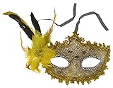 ❣️💃✨ Hecho a mano, artesanía intrincada, exquisita máscara de mascarada. Elección popular para eventos de disfraces, mardi gras, fiestas de máscaras, etc. Una hermosa máscara para tus fiestas de baile, el Carnaval de Venecia, el Halloween, si tienes un vestido adecuado, entonces serás el más llamativo.
