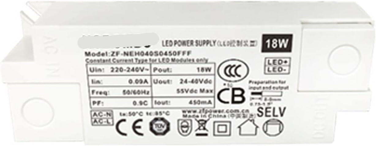 Bipolar no Flicker high P Isolation led Driver Power Supply 10-42W LED Driver Panel Light Track Light Power Supply(30W 750mA)