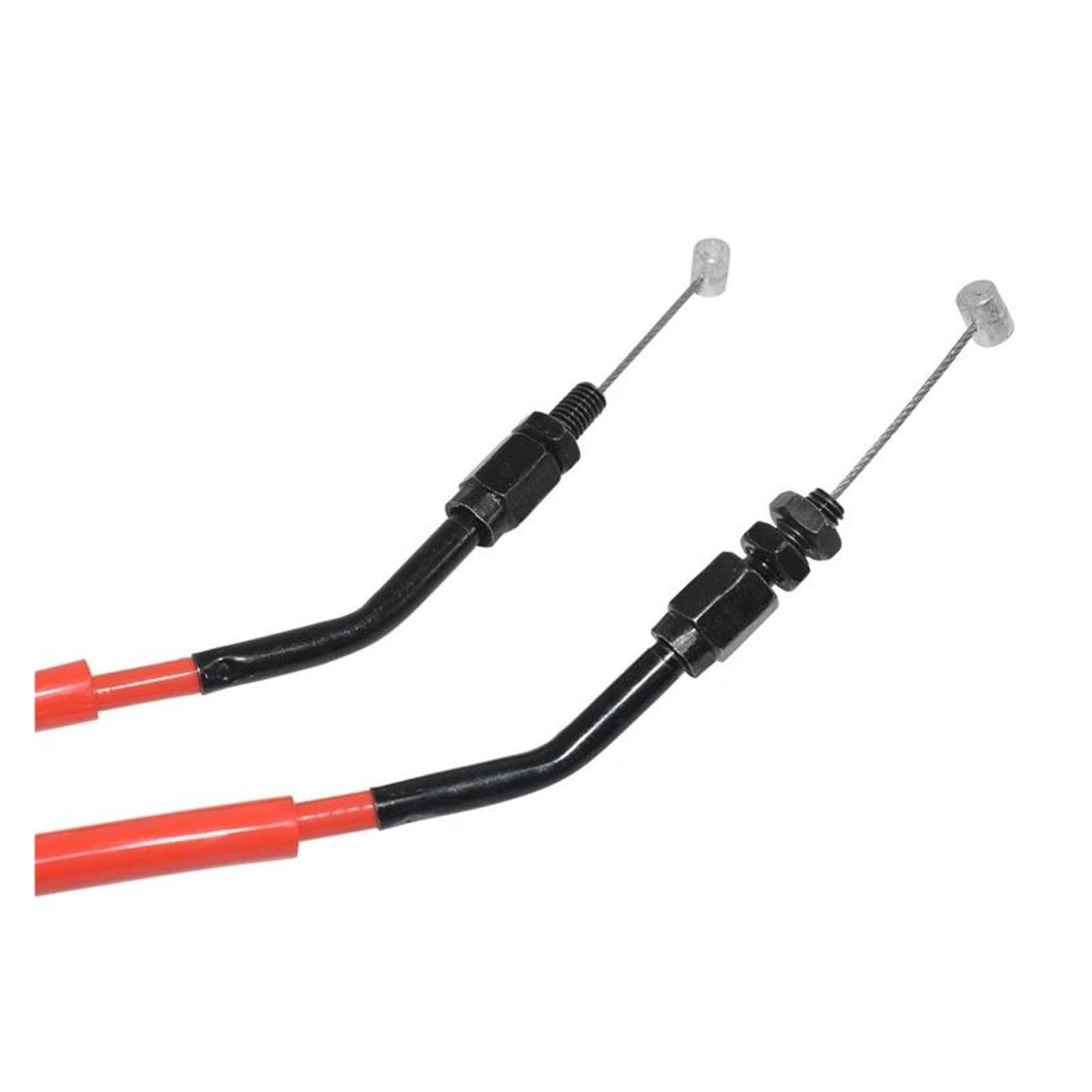 1 Par De Cables Acelerador Acero para Suzuki GSXR GSX-R 600 750 K11 (2011-2023)(Green)