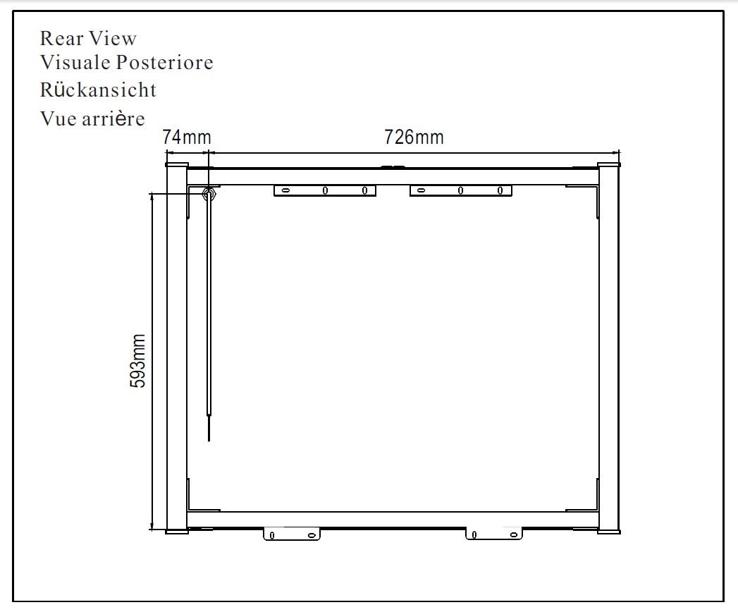Neue Design Mood LED Illuminated Bathroom Mirror With Shaver Socket, AntiFog Demister