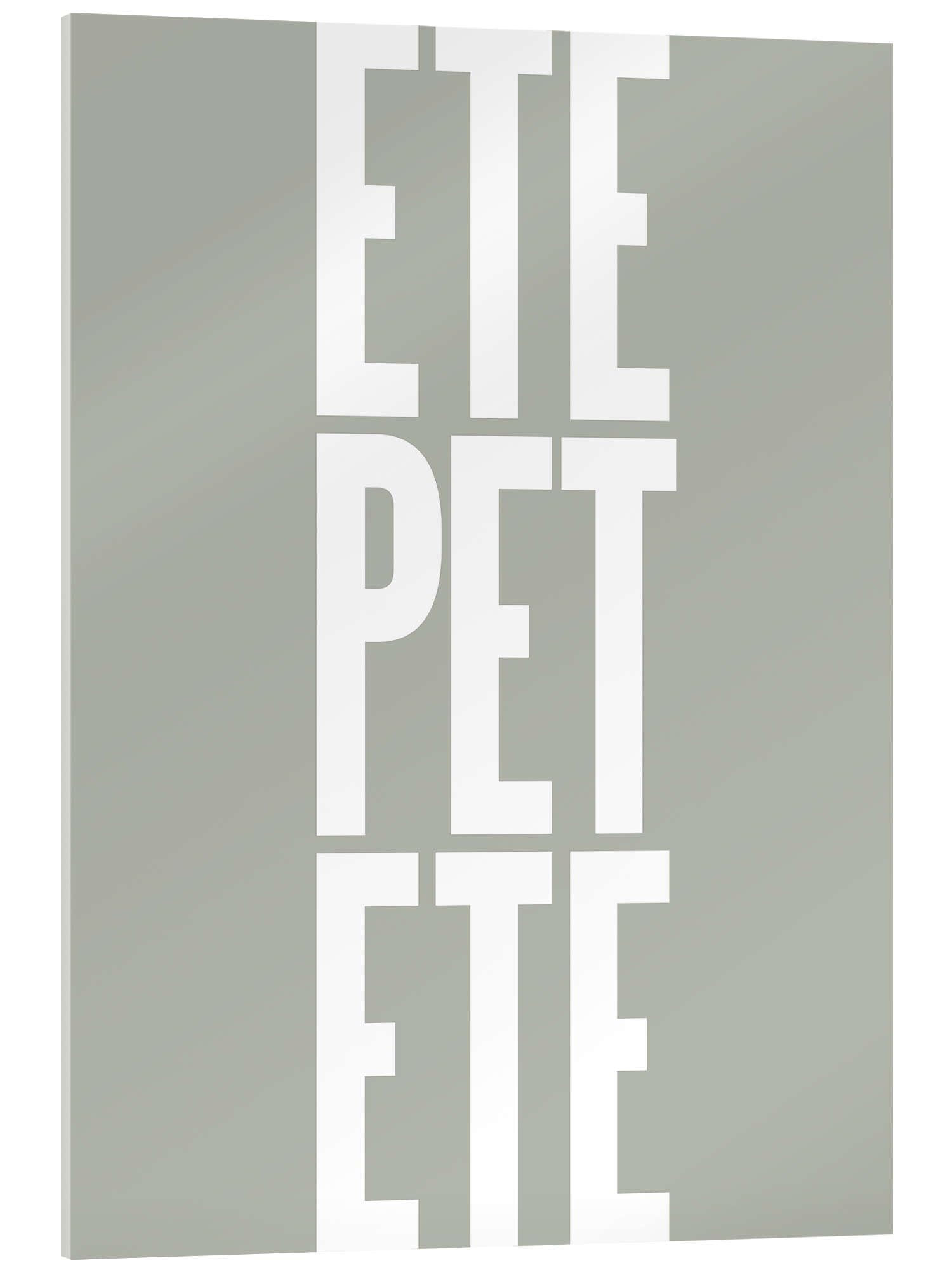 Posterlounge Etepetete obraz z pleksianu