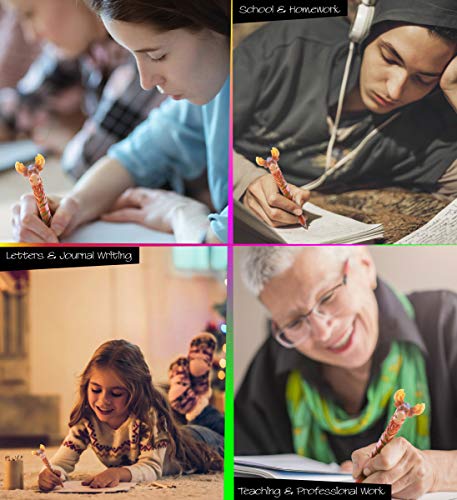 Planet Pens Wild Moose Novelty Pen - Cute Fun & Unique Kids & Adults Office Supplies Ballpoint Pen, Colorful Wild Life Writing Pen Instrument For Cool Stationery School & Office Desk Decor Accessories #TOP2