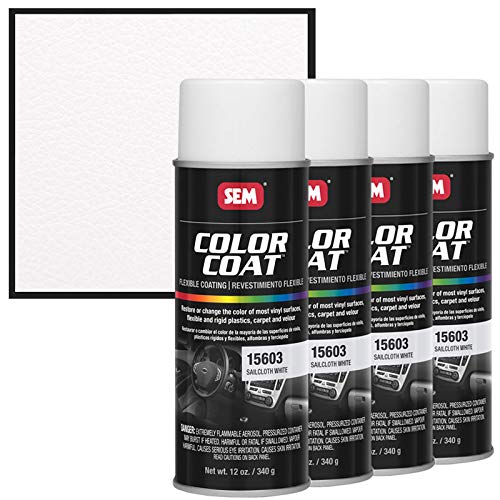 SEM 15603, Sailcloth White, Color Coat Vinyl Paint