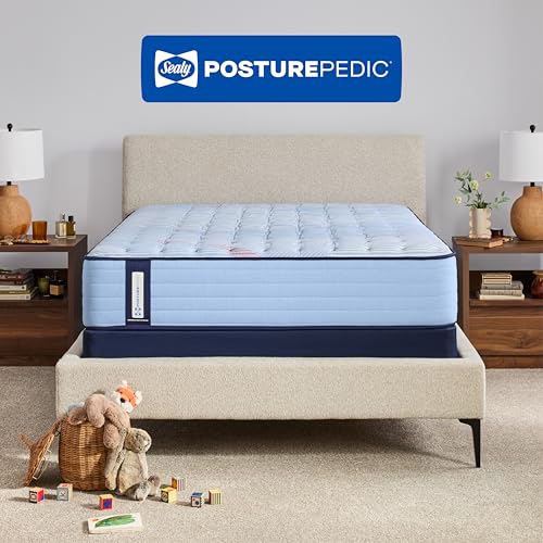 Image of Sealy Posturepedic Fayette 13 inch Medium Tight Top Innerspring Mattress - Queen