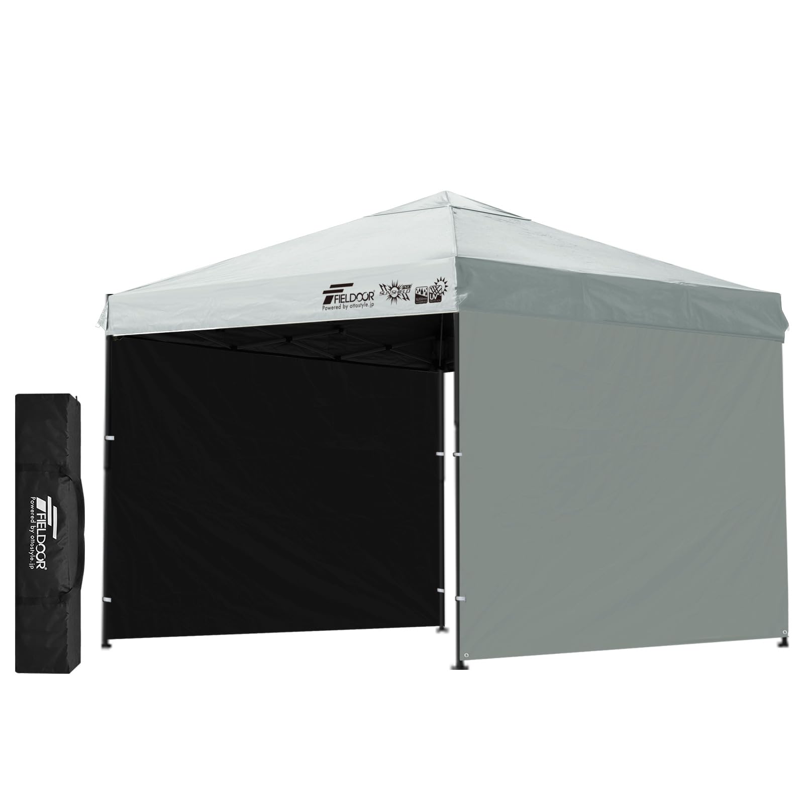 Amazon | FIELDOOR 【完全遮光】 ワンタッチタープテント
