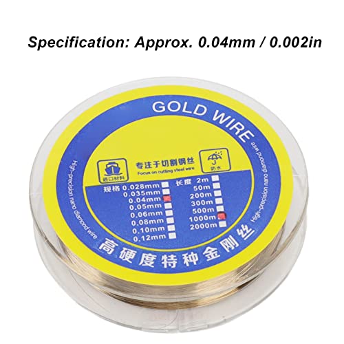 Hilo de Separación de Pantalla LCD 0.04mm Alta Dureza Resistente para Corte de Pantallas LCD (1000m) miniatura 4