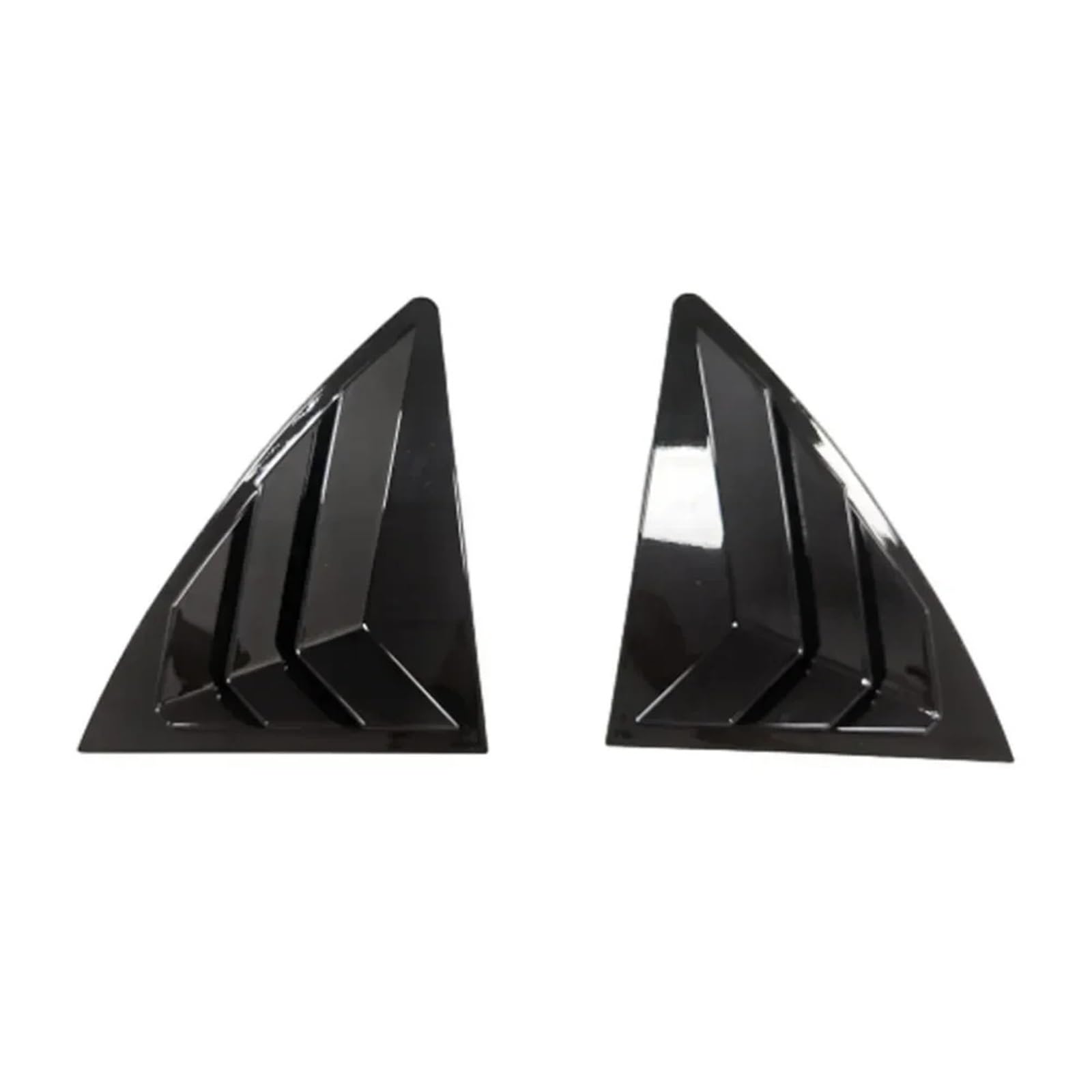 Persiana de ventana trasera para Corolla: oculta el desgaste lateral en negro brillante 7