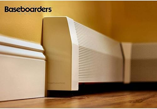 Miniatura 7 de Baseboarders Panel alto de acero galvanizado de alta calidad de 4 pies  Panel de repuesto de cubierta de calor para calentadores hidónicos de zócalo
