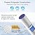 Purevua 2-Pack 20" x 4.5" Pleated Sediment Water Filter Cartridge, 50 Micron High Flow Whole House Water Filter Replacement for Well Water, Compatible with ECP20-20BB, SPC-45-2020