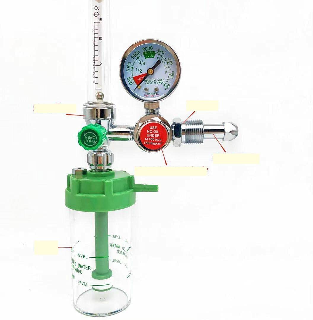 RILEKH OXYGEN FLOW METER WITH REGULATOR WITH BOTTLE AND CANNULA-0 TO 15LPM (B09QM85NWW) Amazon Price History, Amazon Price Tracker