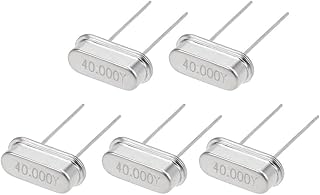 Tool parts 5pcs 40MHz HC-49S DIP Quartz Crystal Oscillator Resonator Replacement
