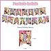 DOSSEL Hannah Singer Montana Music Theme Birthday Party Supplies Includes Birthday Banner, Cupcake Toppers, Cake Topper, Latex Balloons for Kids Adults Fans Party Decor