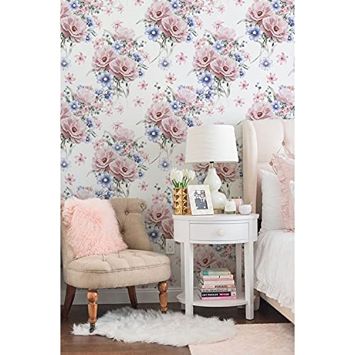 Papiers peints décoration fleurs muralo 250x104cm latexmeuble chambre salon - 2