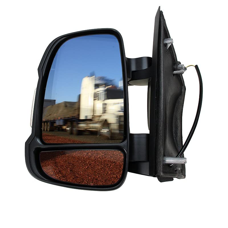 Frankberg Außenspiegel Links Für Jumper & Ducato - Manuell Einklappbar Mit Blinklicht