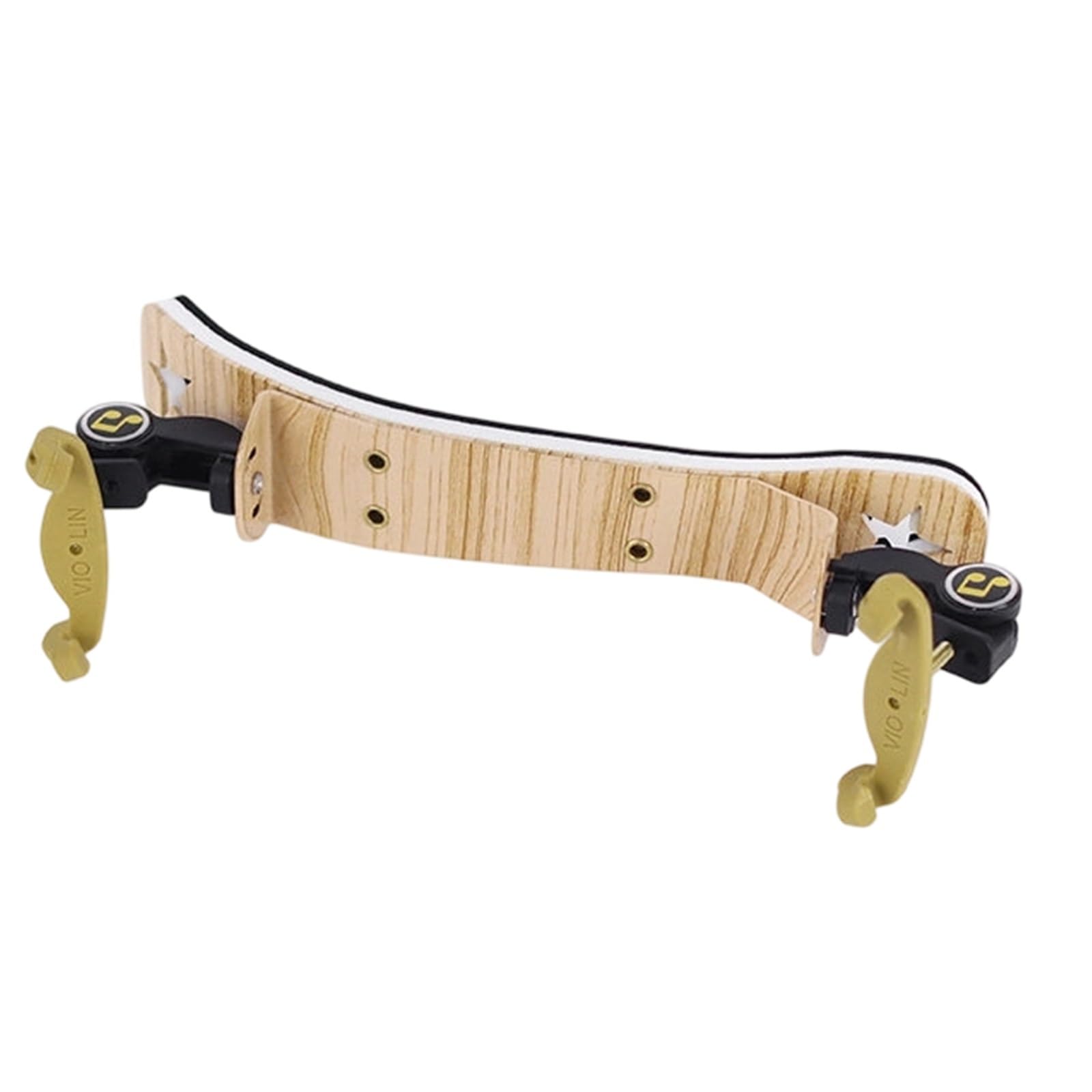 Faltbare Geigenschulterstützen Verstellbare Schulterstütze Für Violine | Diese Schulterstütze kann den Spielkomfort verbessern(Wood 1/8-1/4)