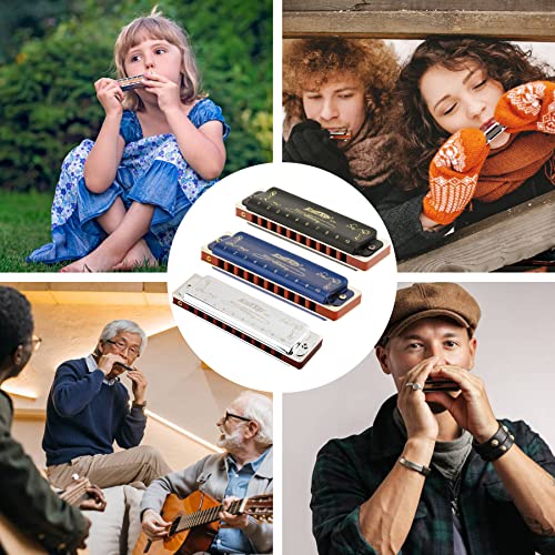 East top Harmonica diatonique en C 10 trous 20 tons T008K avec étui d’Argent, harmonica blues pour Adultes débutant… - Les Beatles, Paul McCartney, John Lennon, RIngo Starr, George Harrison East top Harmonica diatonique en C 10 trous 20 tons T008K avec étui d'Argent, harmonica blues pour Adultes débutant… – Image 8