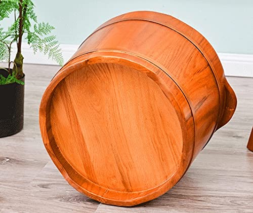 Spa de pies de madera sólido con masaje miniatura 5