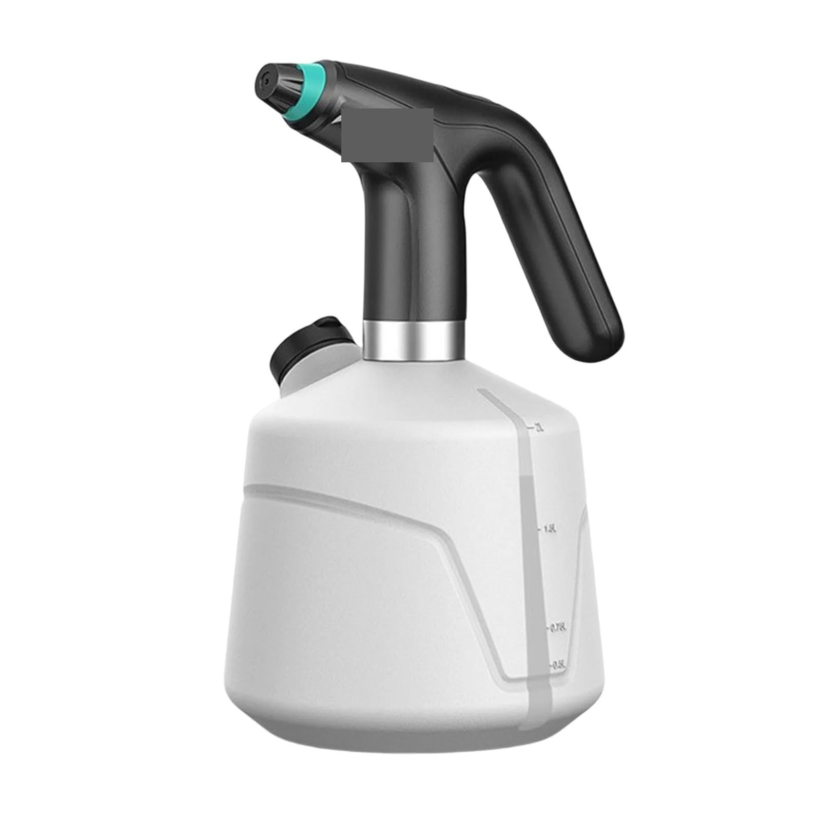 LNHHG 0.9/1/2L Electric Watering Can Home Sanitizing Sprayer, Bottle 2000mAh USB Charging Adjustable Nozzle Garden Tool(New 2L Black White)